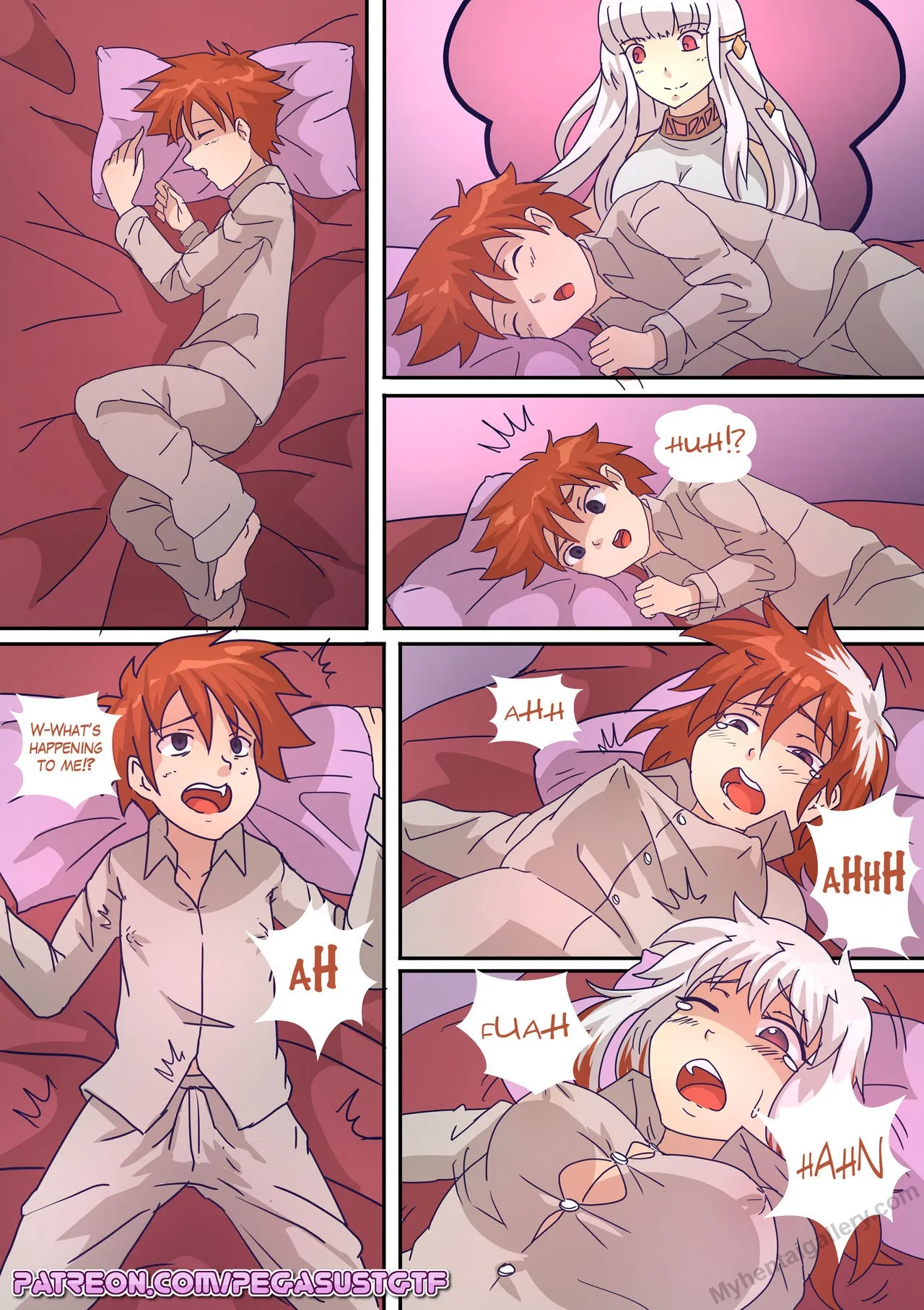Roy Into Ninian porno comics Cover