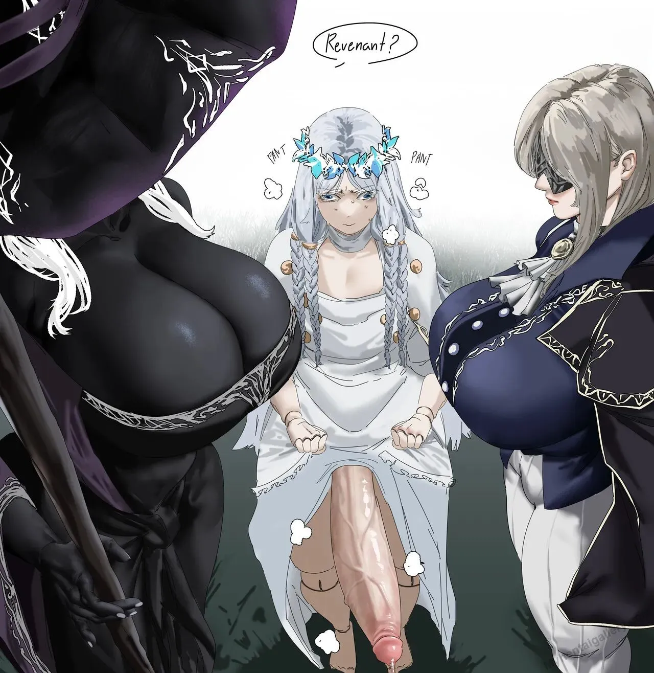 Revenant And Her Big Sword porno comics