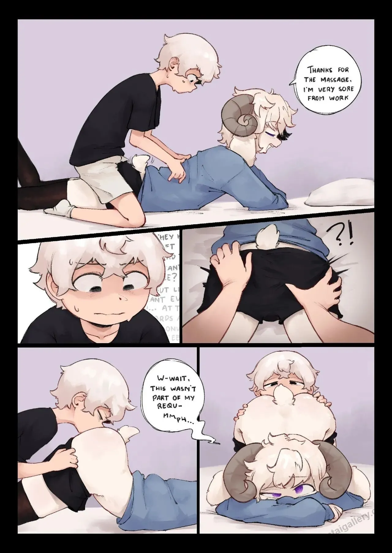 Sheep Butt porno comics Cover