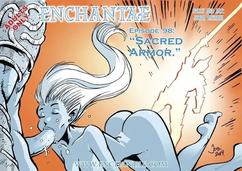 Enchantae 98 - Sacred Armor porno comics Cover