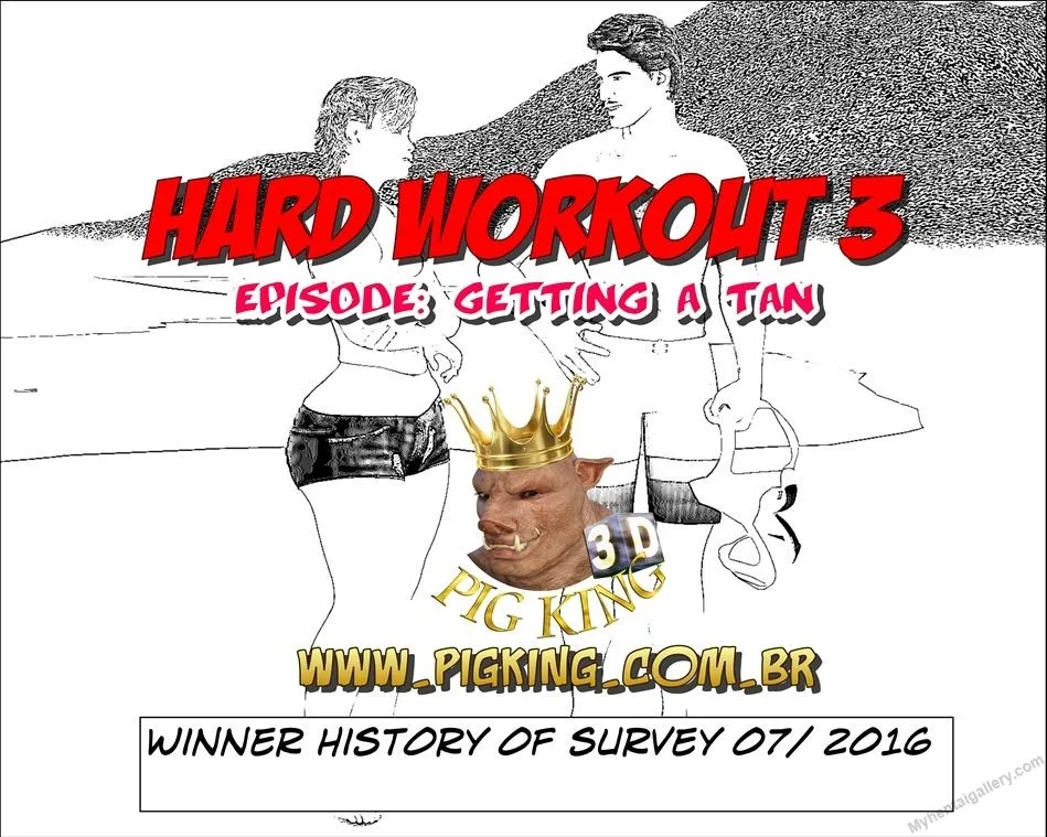 Hard Work Out! 3 porno comics Cover