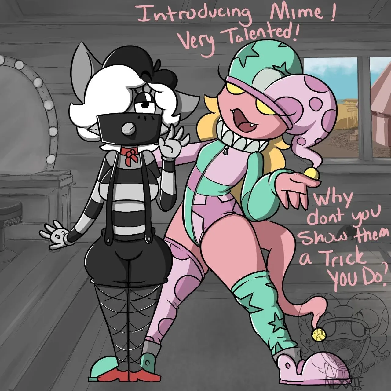 Introducing - Mime porno comics