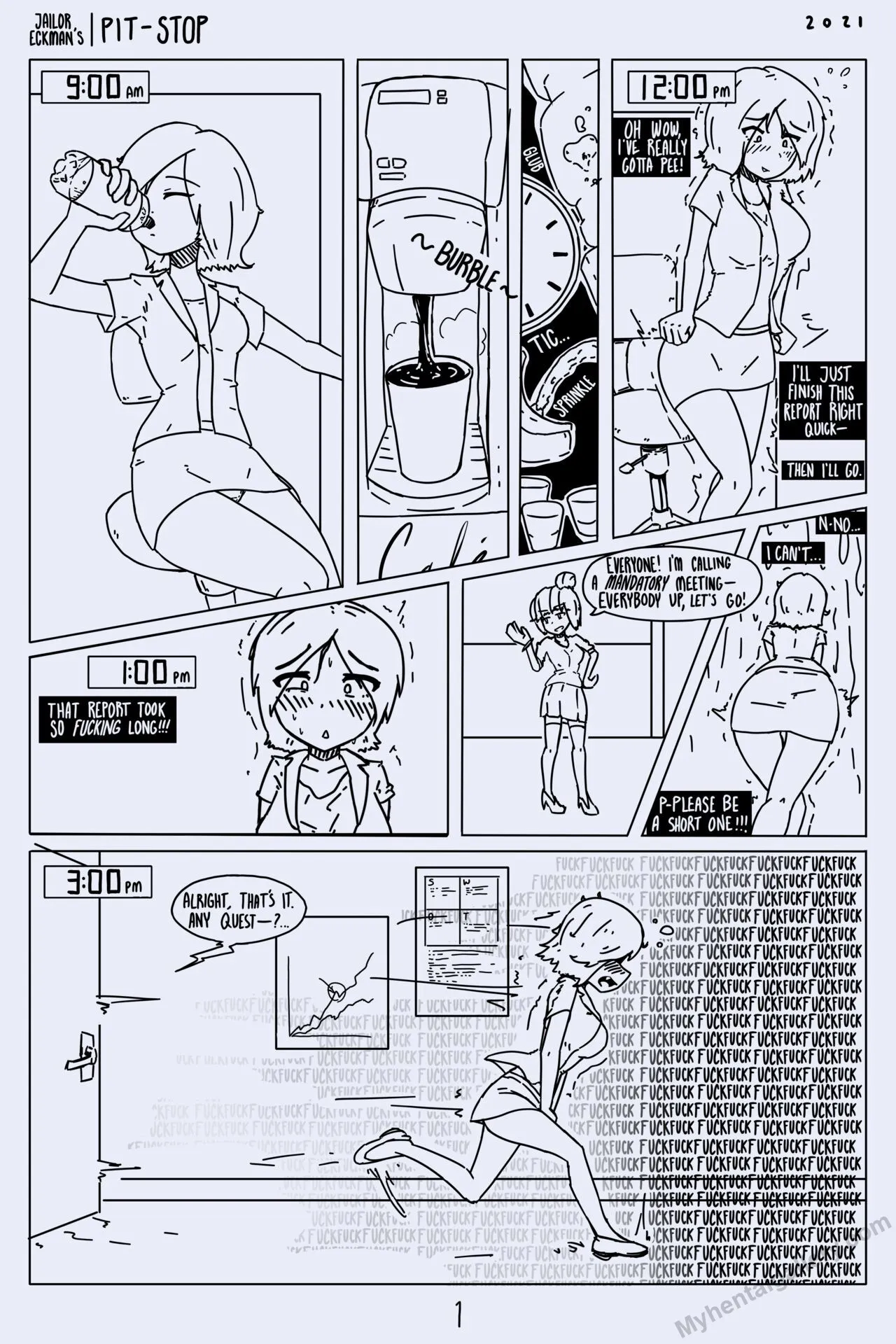 Pit-Stop porno comics