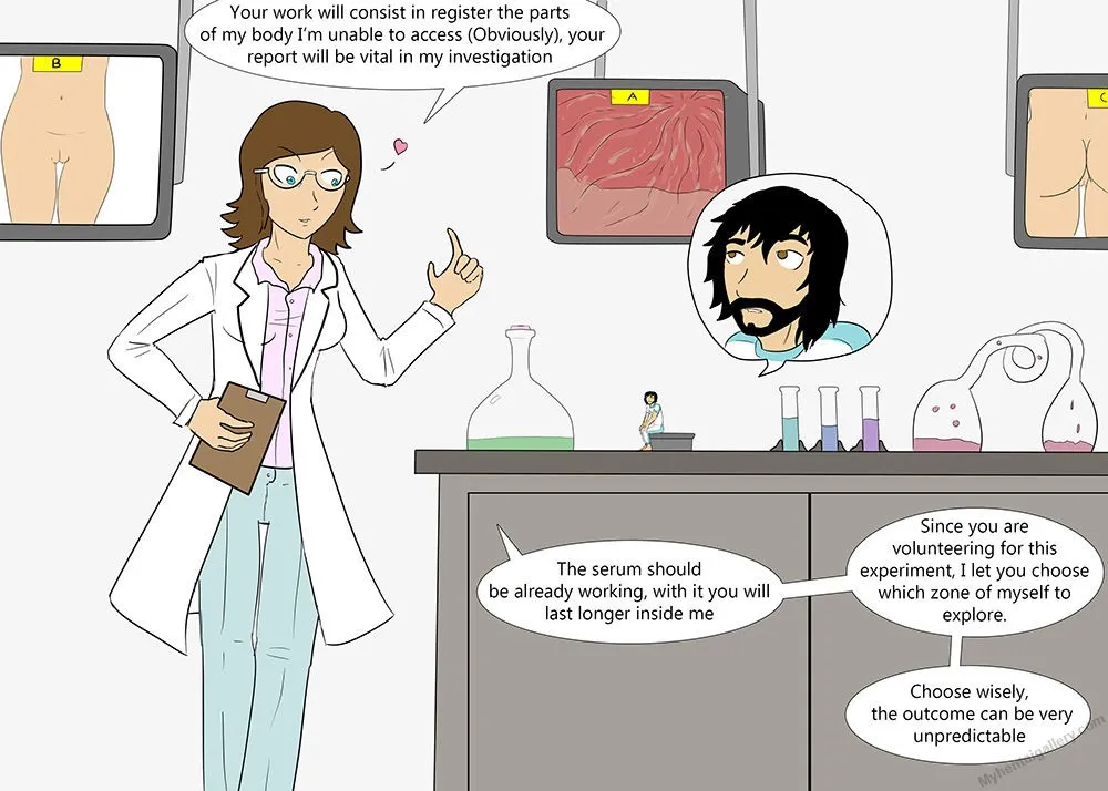 Amanda's Experiment porno comics Cover