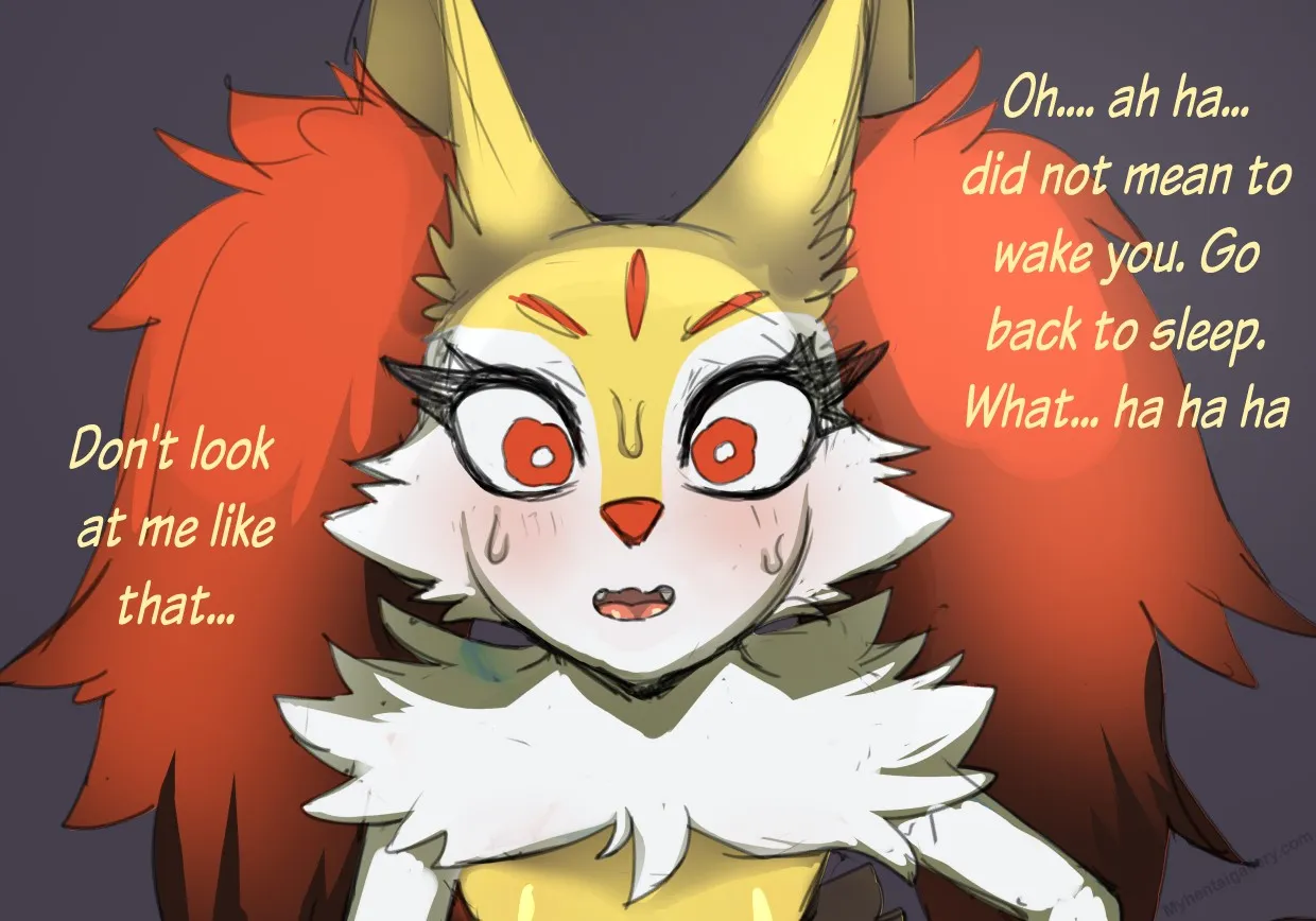 Braixen Sleep Invader porno comics Cover