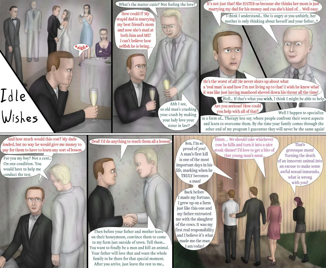 Idle Wishes porno comics