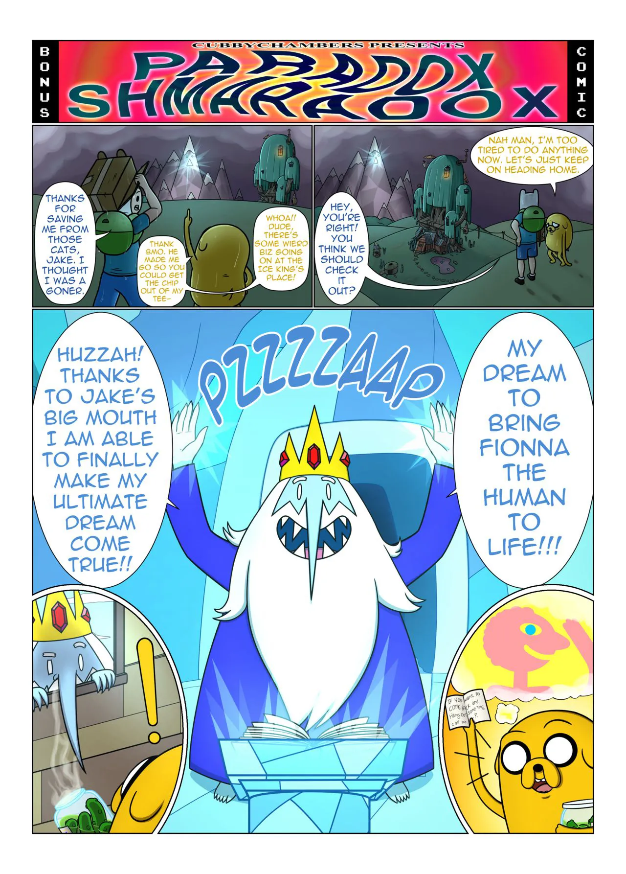 MisAdventure Time 3 Extra - Paradox Shmaradox porno comics