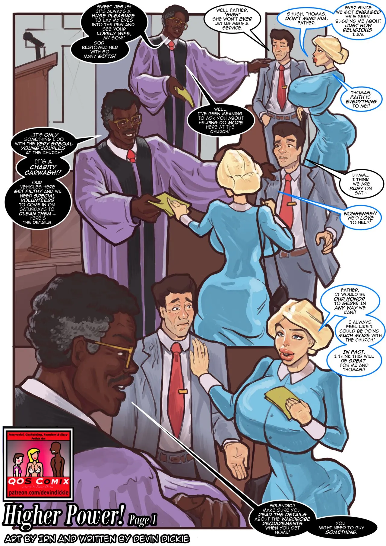 Higher Power porno comics