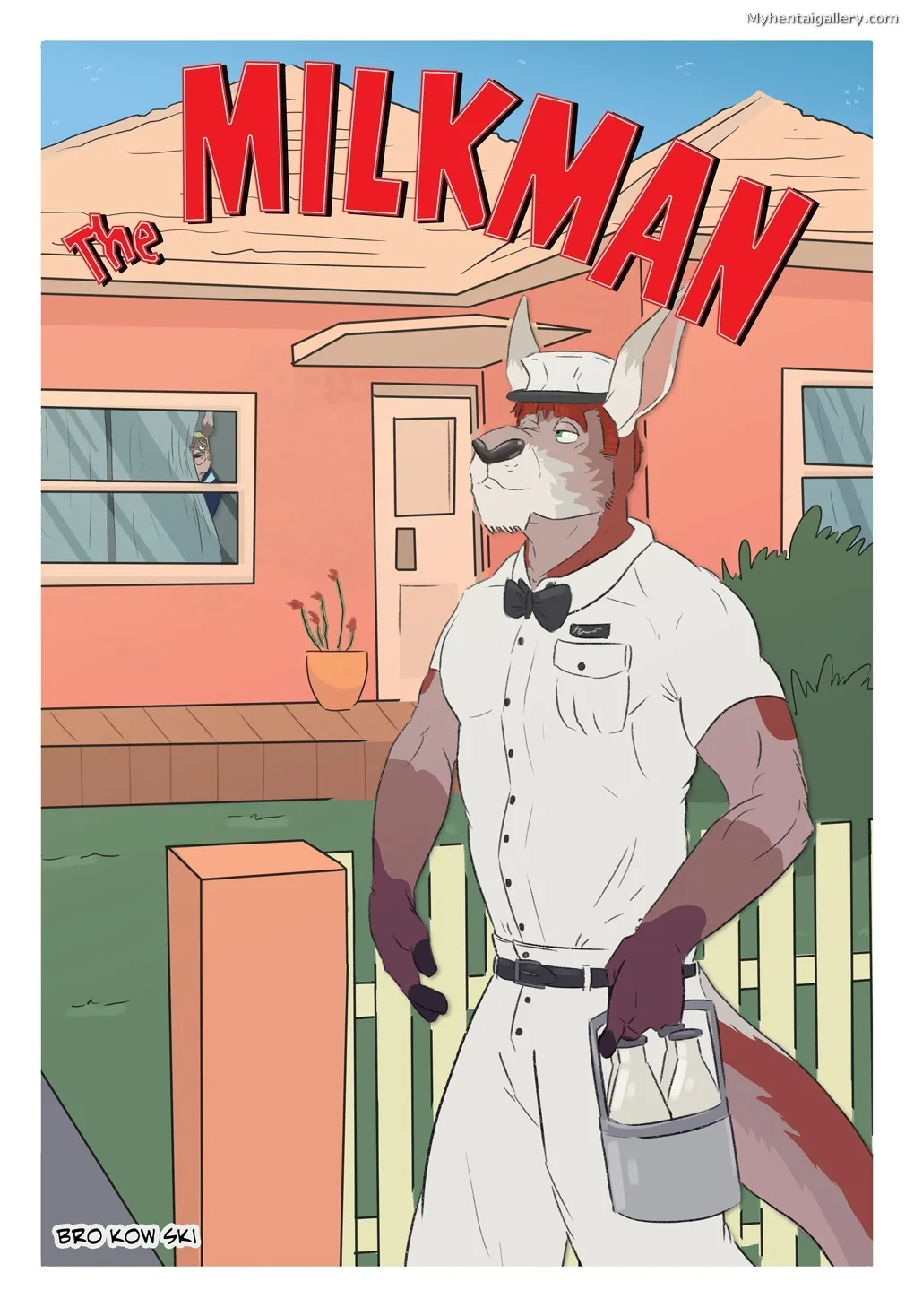 The Milkman! porno comics Cover
