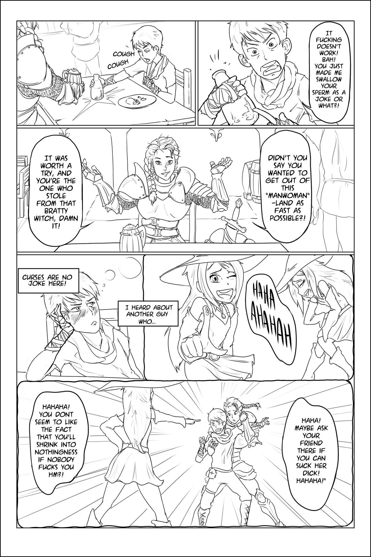 Shrink Curse porno comics