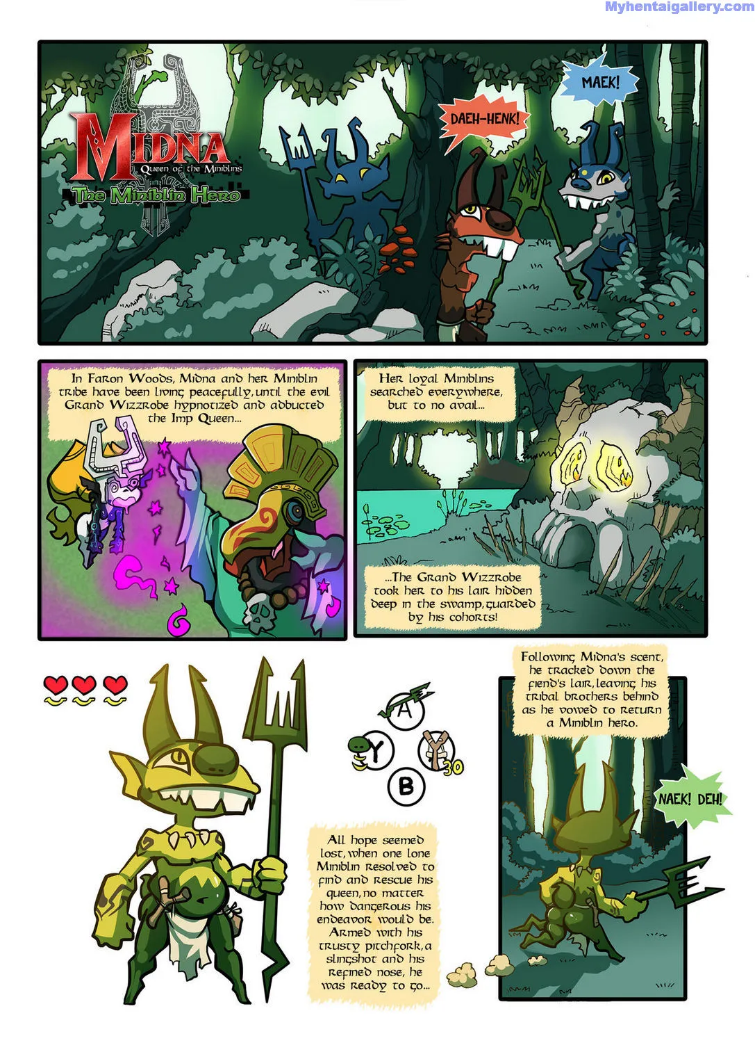 Midna - Queen Of The Miniblins (Bonus Chapter) porno comics