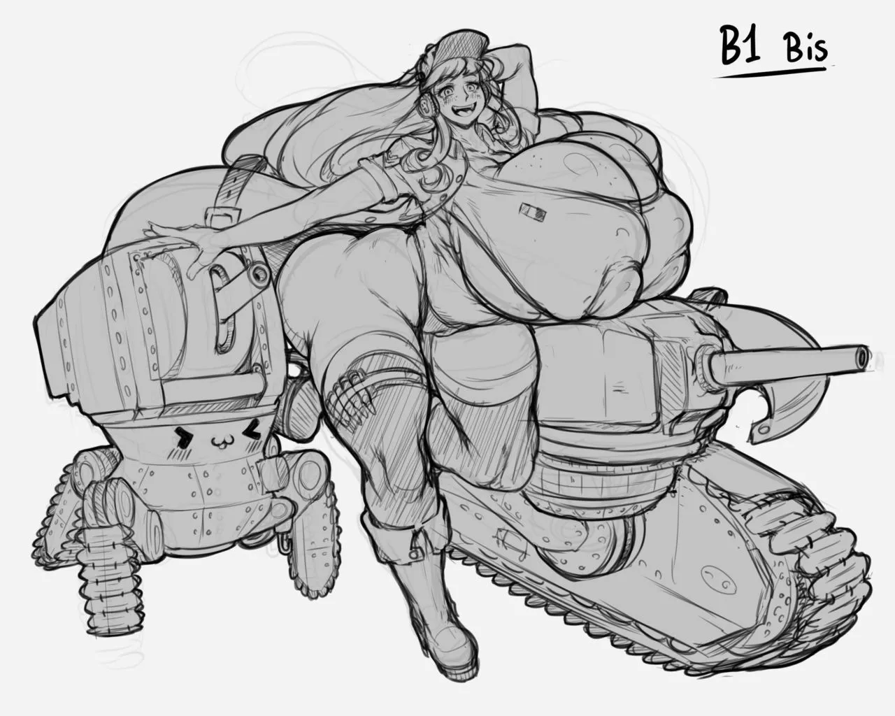 Tank Waifu Project porno comics