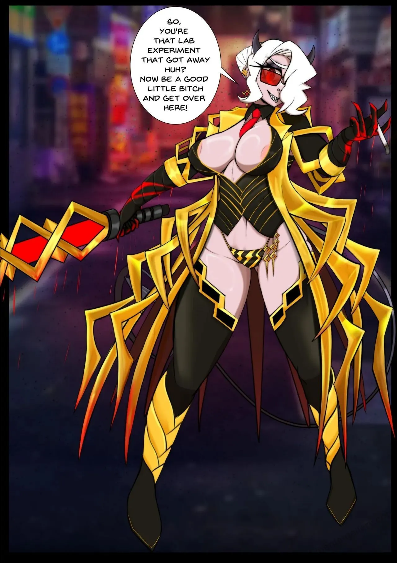 Zdrara And The Fiend Steed porno comics Cover