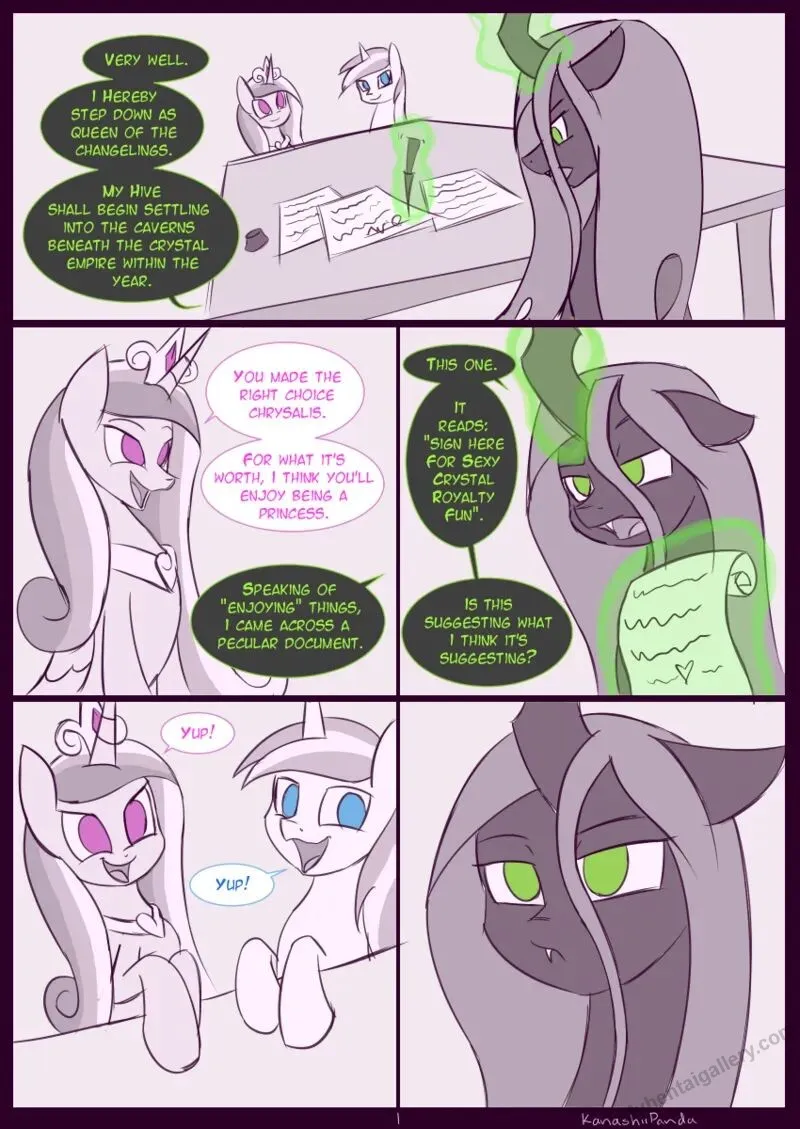Royal Agreements 1 porno comics Cover