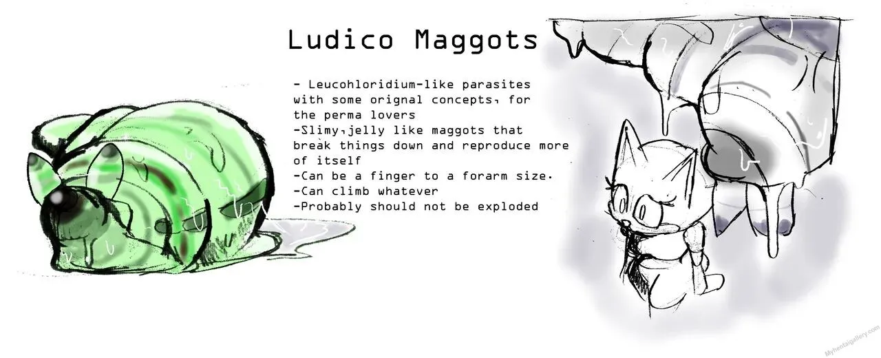Generic Leucohloridium Parasite porno comics