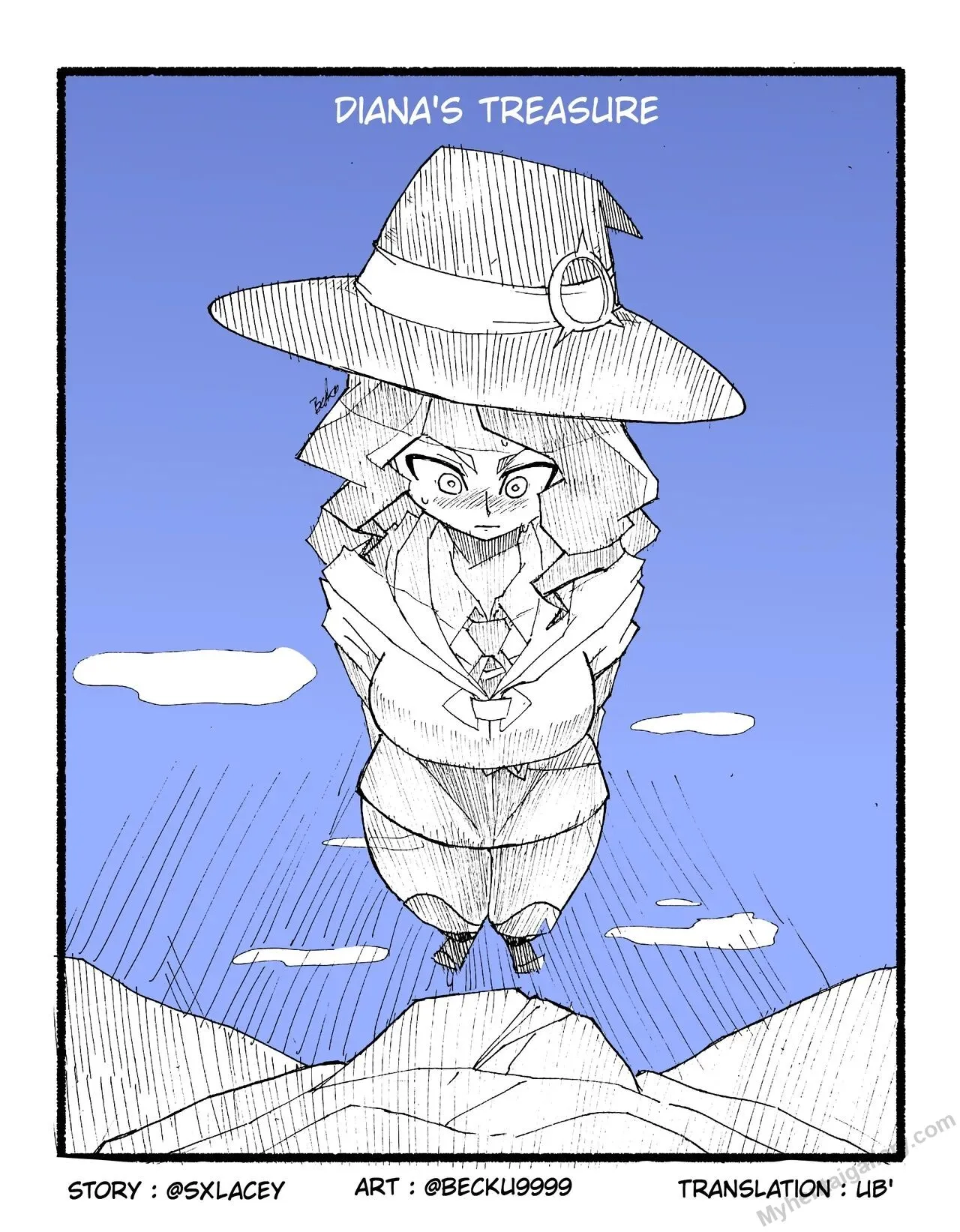 Diana's Treasure porno comics