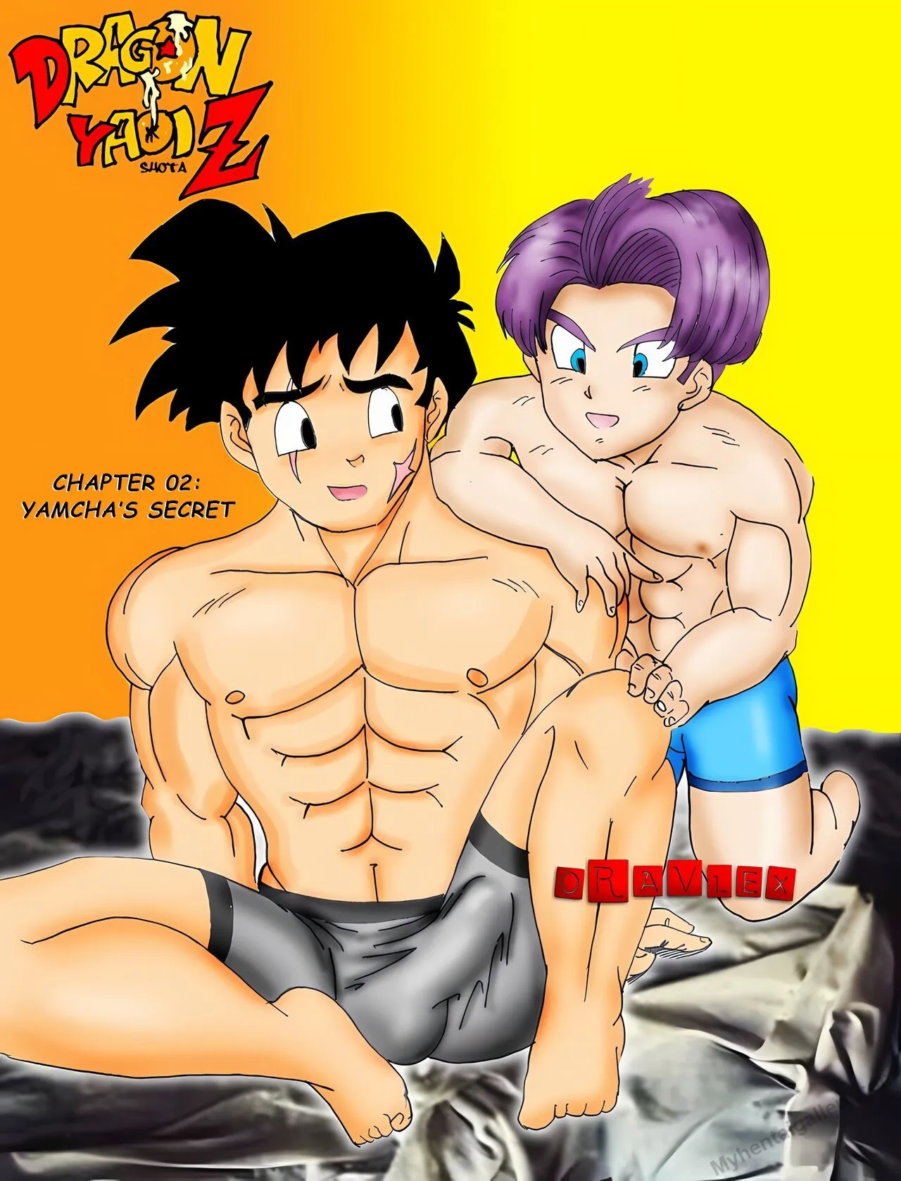 Dragon Yaoi Z 2 - Yamcha's Secret porno comics