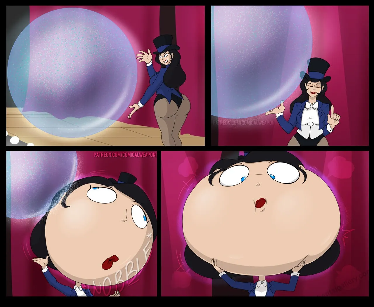 Air Displacement - Zatanna porno comics