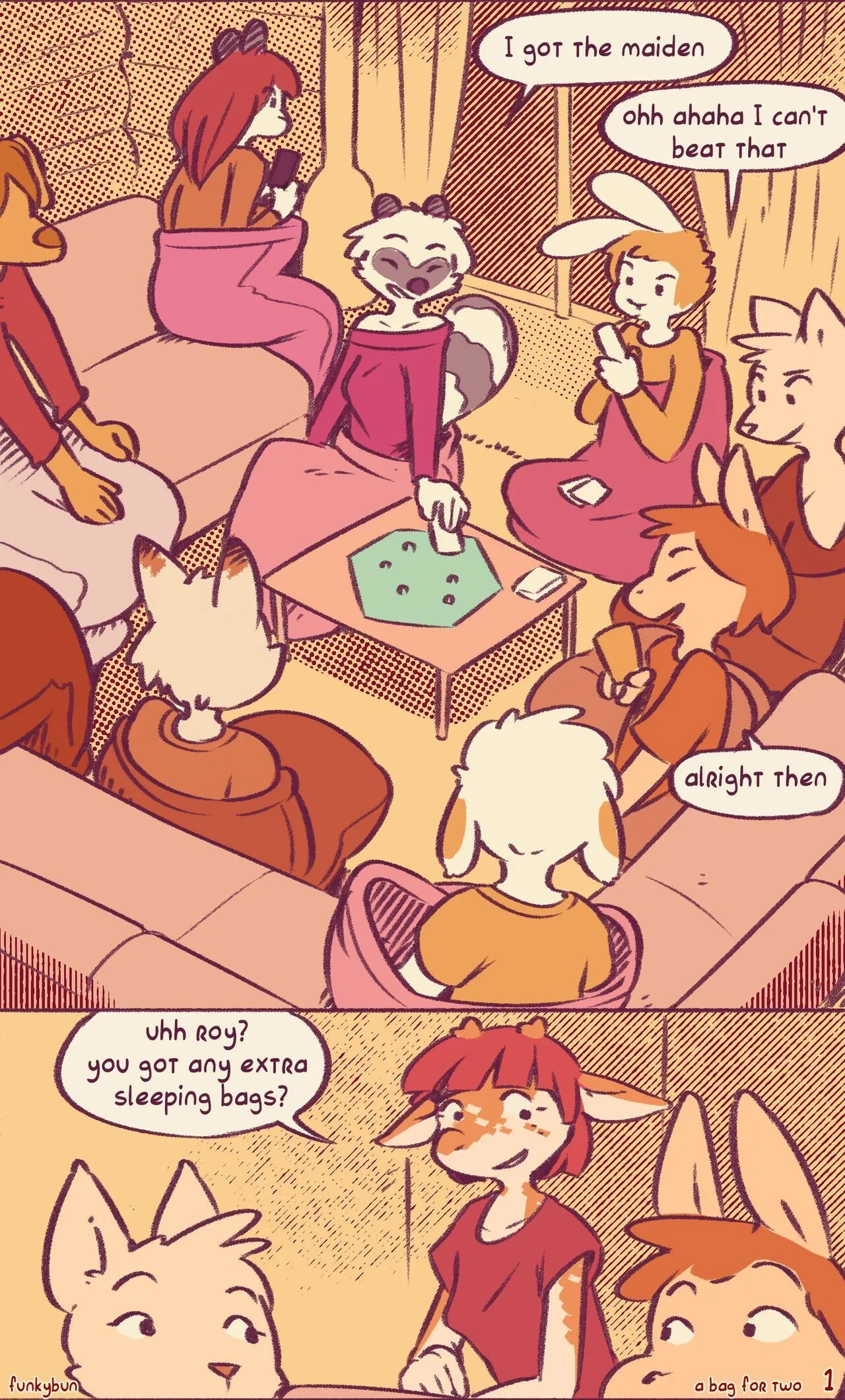 A Bag For Two porno comics Cover