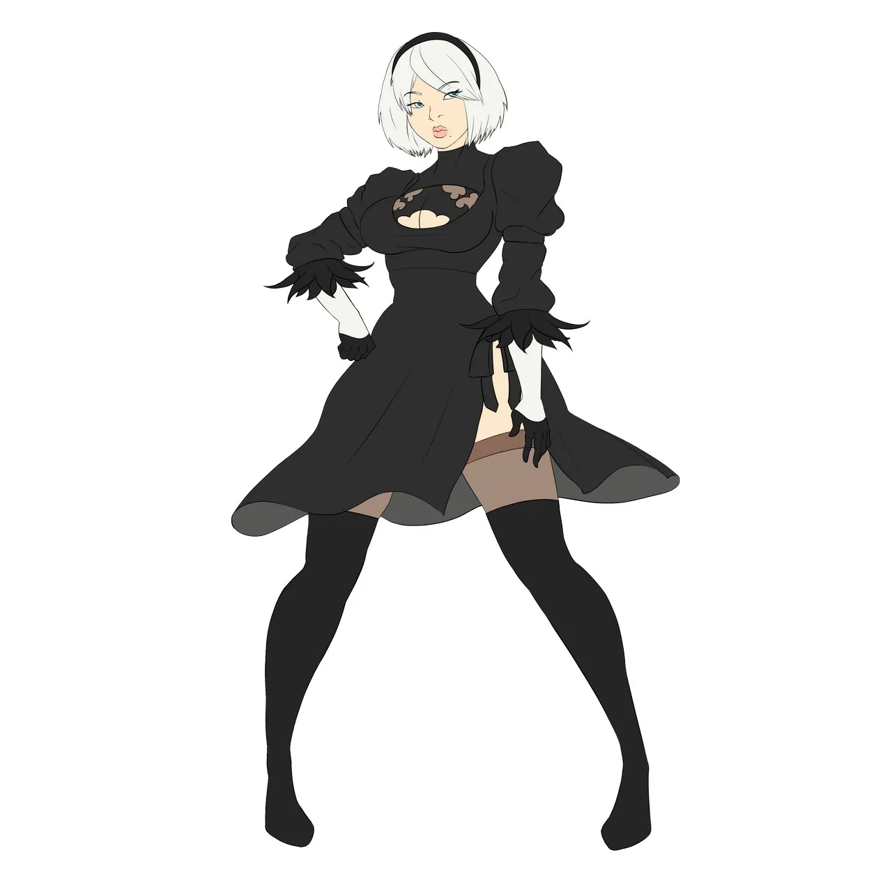 2B Milf Transformation porno comics