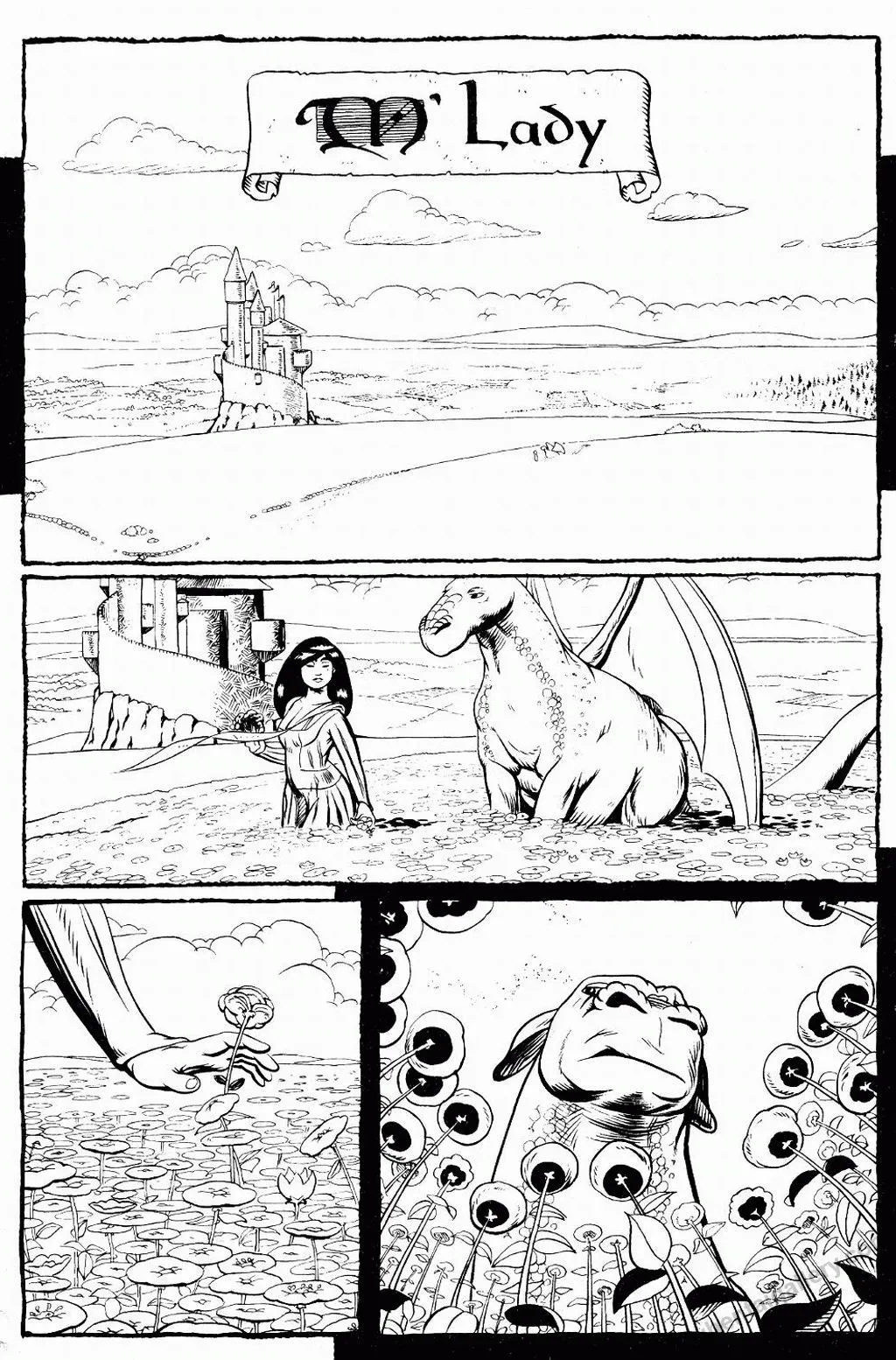 M'Lady 4 porno comics