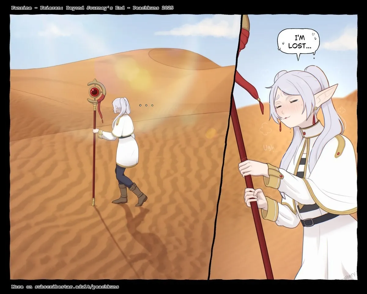 Frieren Makes 3 Wishes porno comics Cover