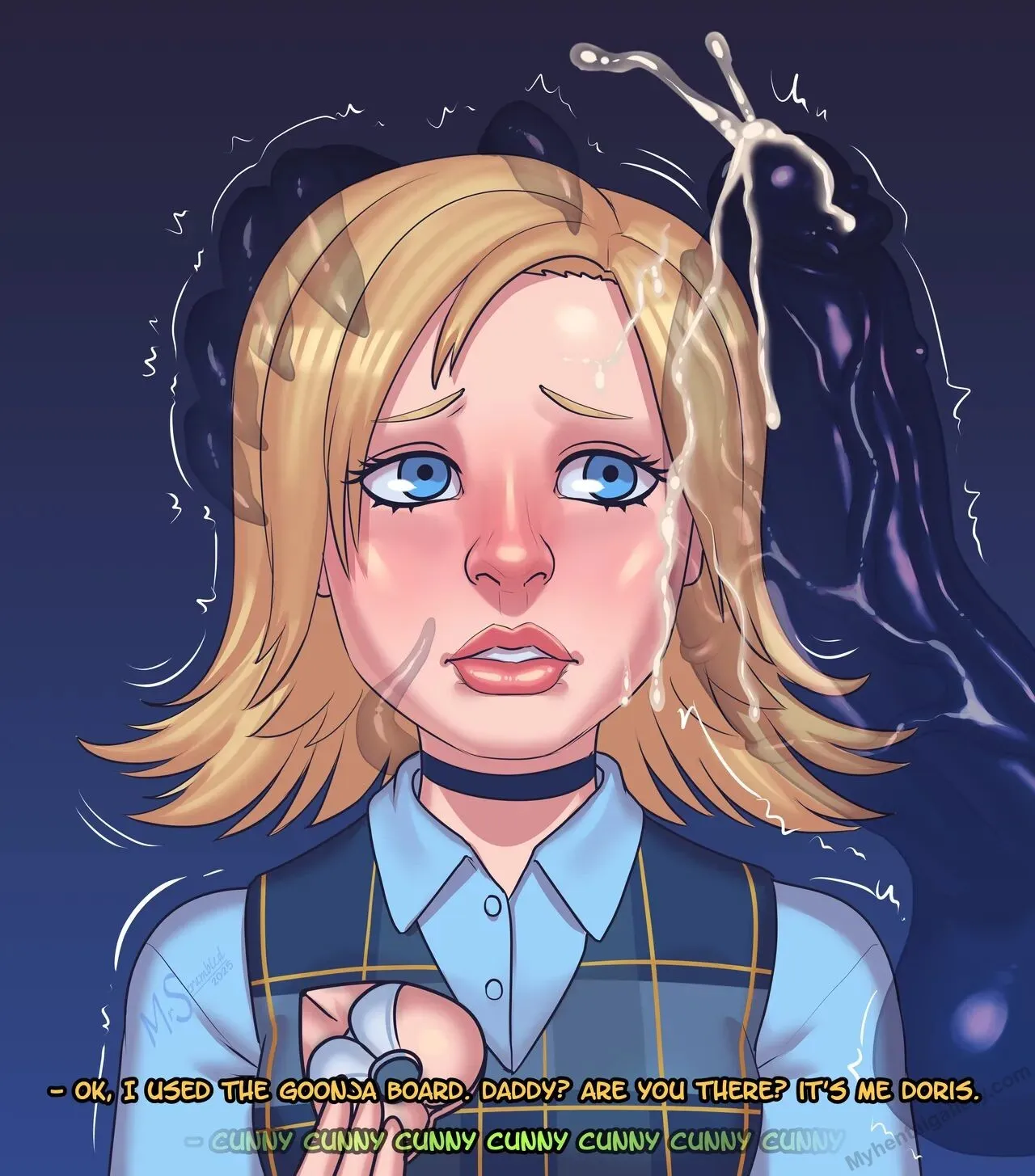 Doris And The Goonja Board porno comics Cover