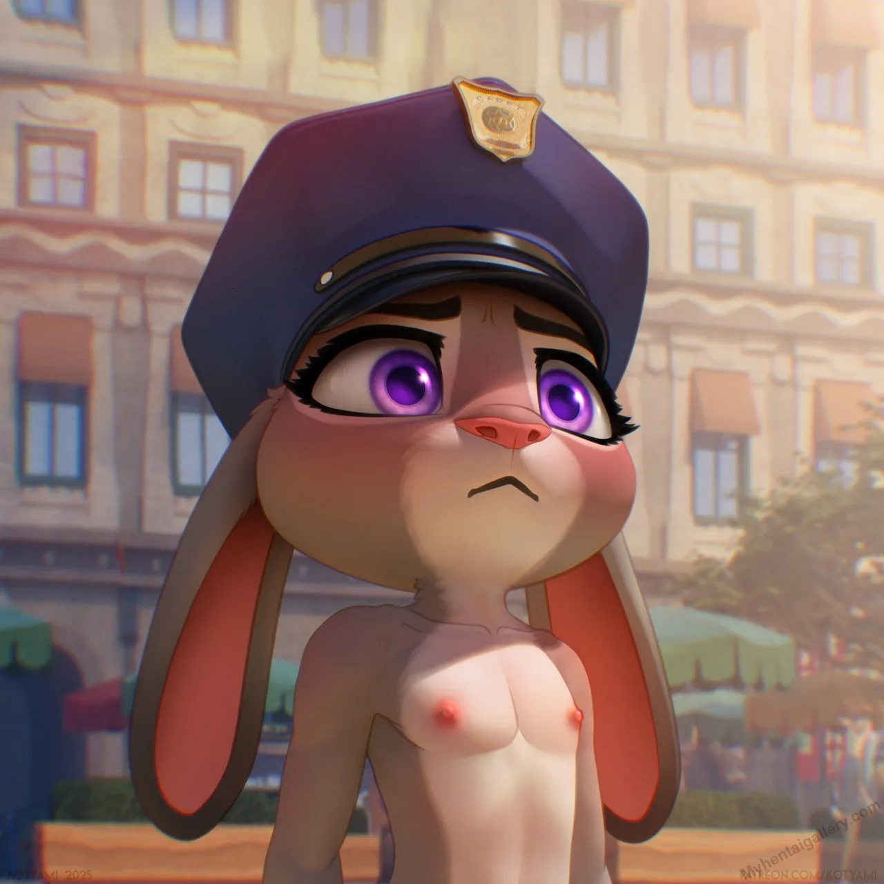 Judy's Wet Muzzle porno comics Cover