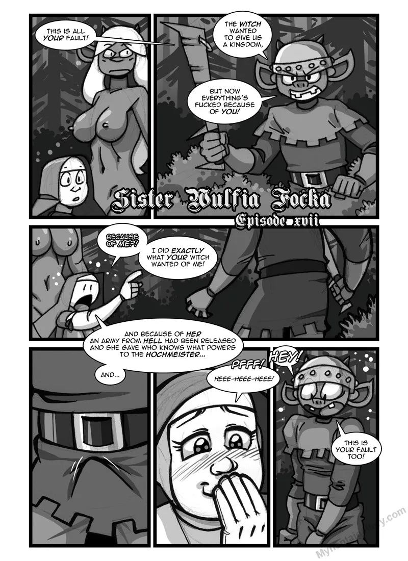 Sister Wulfia Focka 51 porno comics Cover