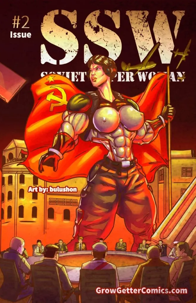 Soviet Superwoman 2 porno comics Cover