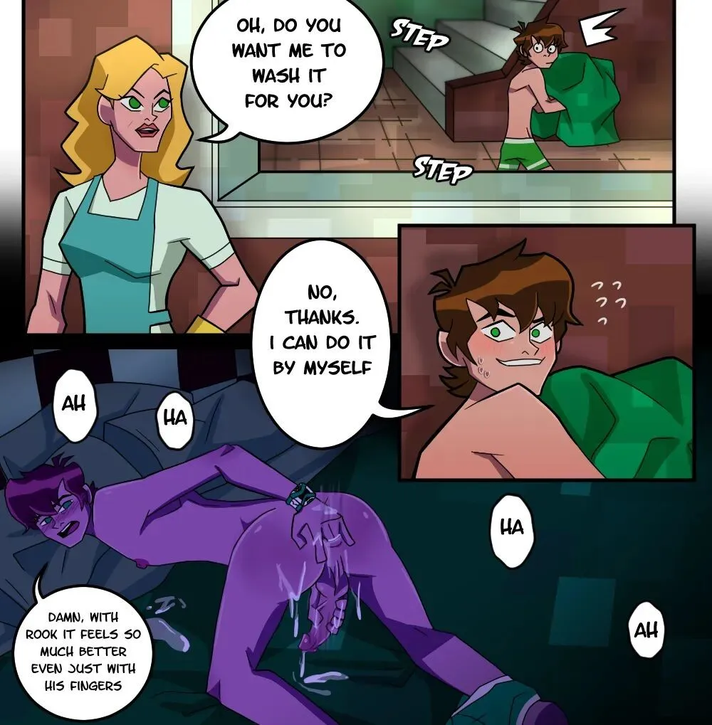Ben Mom porno comics Cover