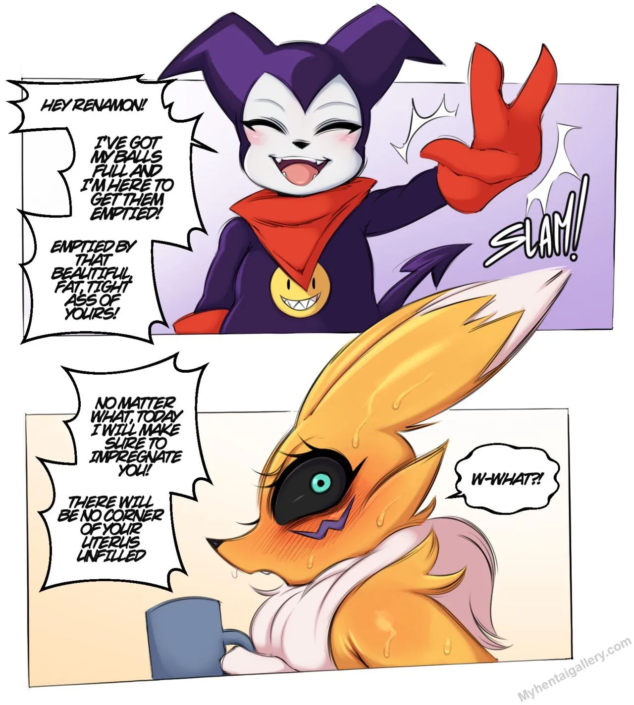 Renamon Bred porno comics