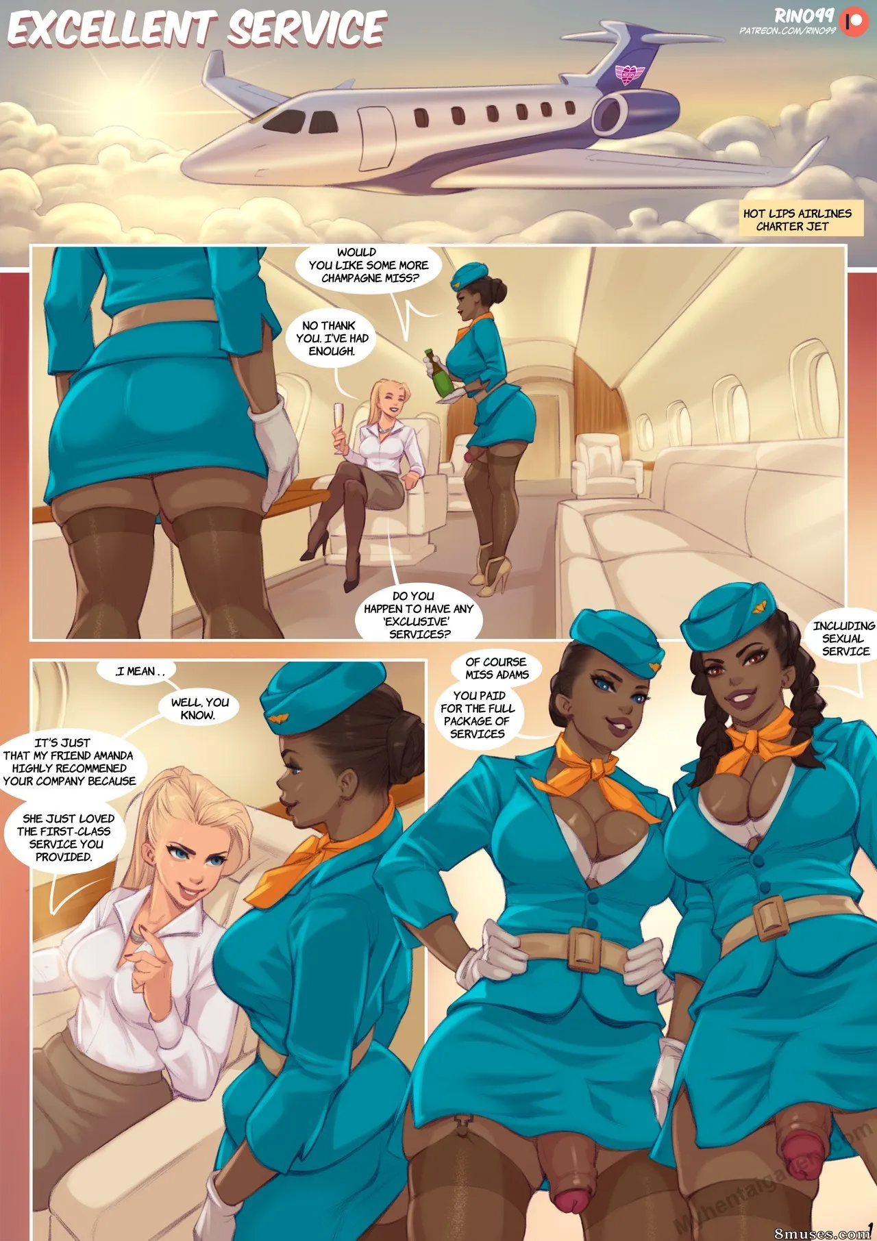Excellent Service (Full Futa Version) porno comics
