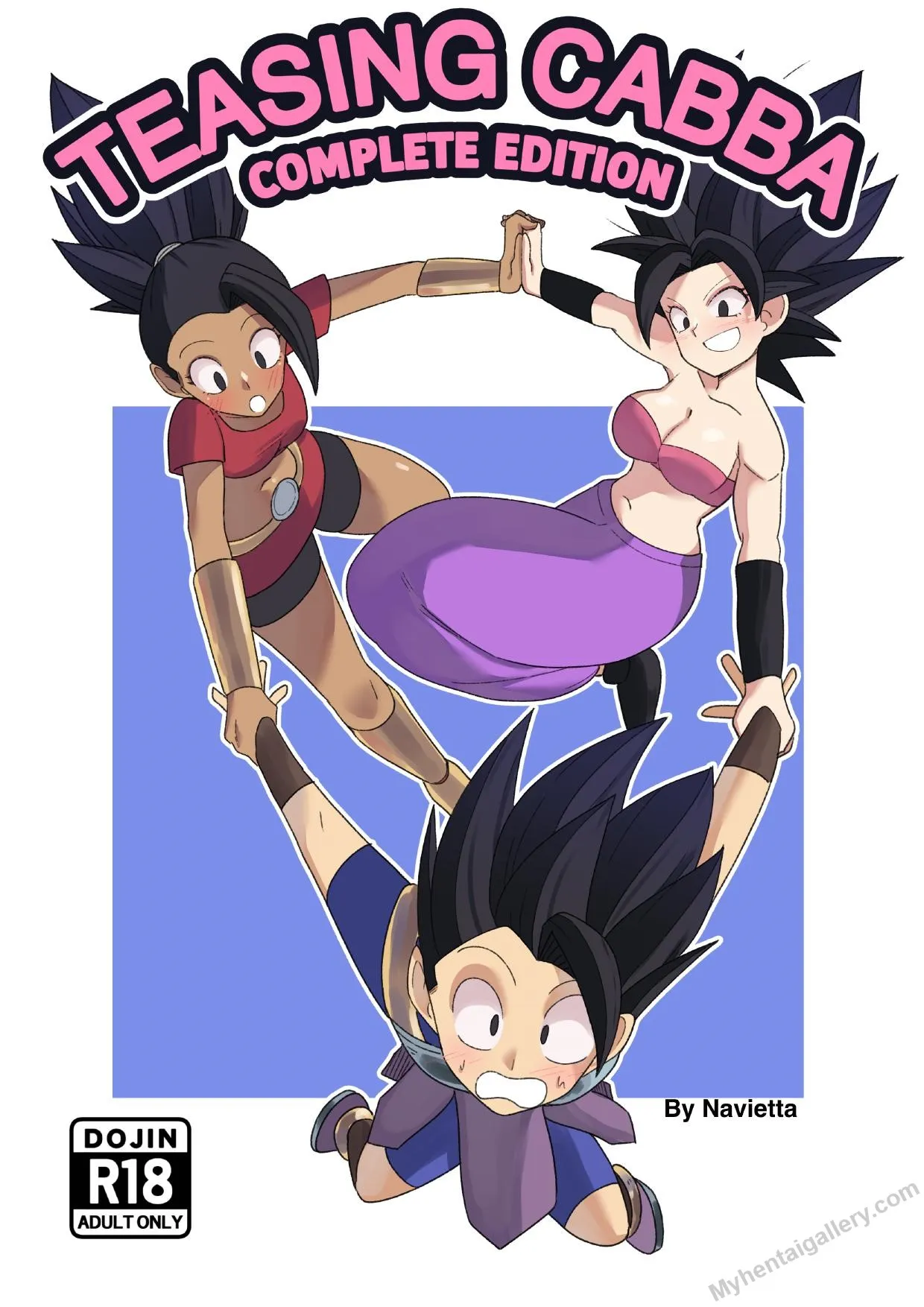 Teasing Cabba - No Nut November porno comics