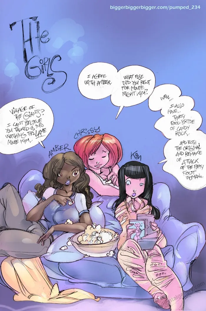 The Girls porno comics Cover