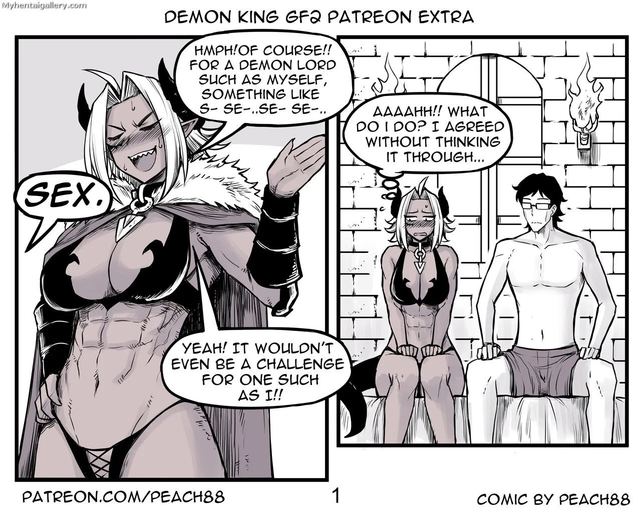 Demon King GF 3 porno comics Cover