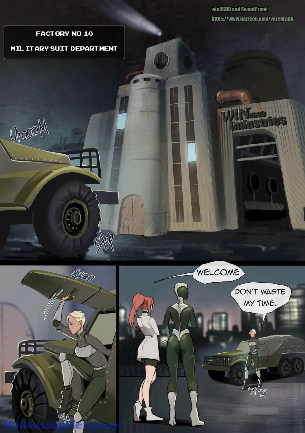 Vorepunk - Combat Drone porno comics