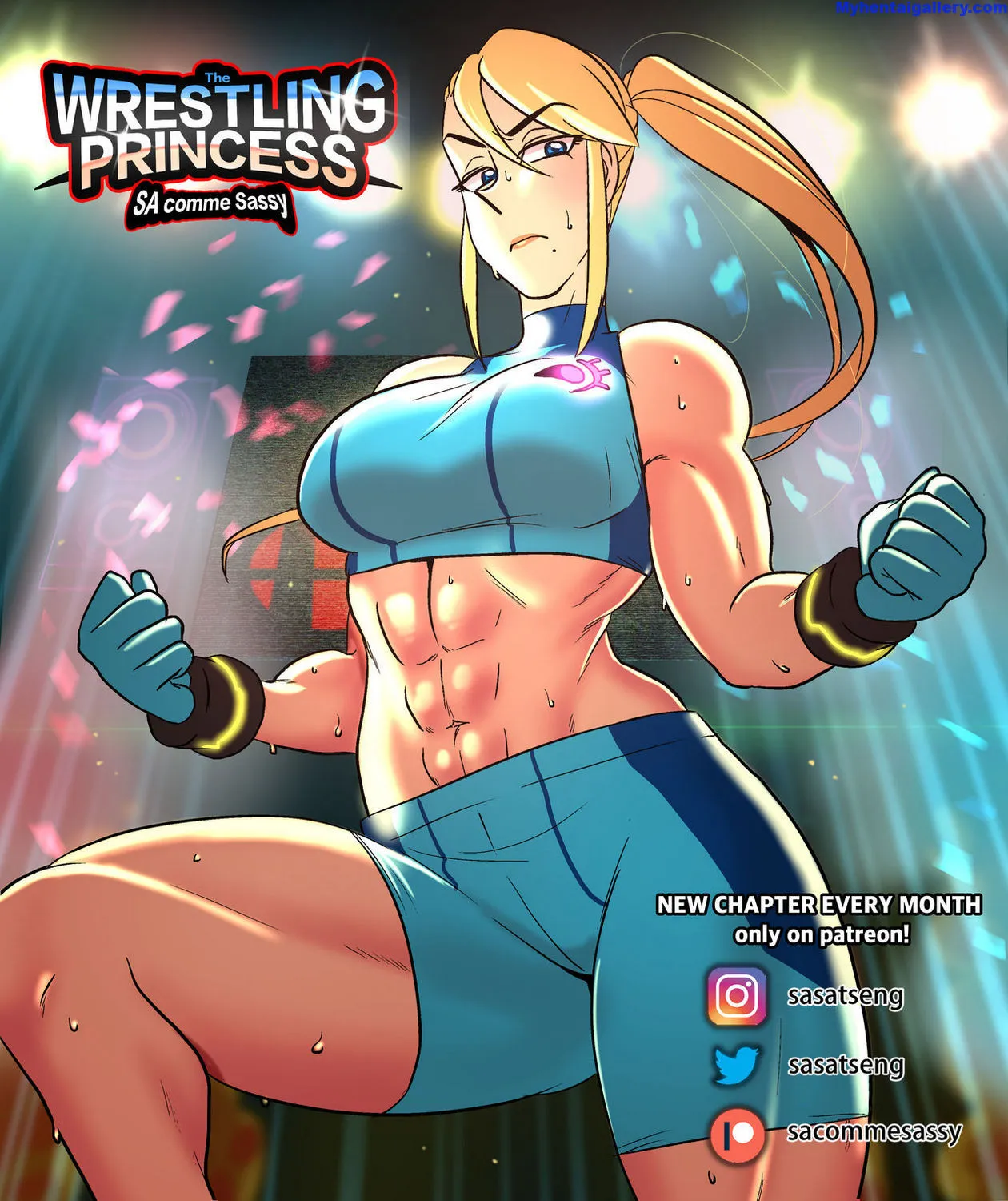 Wrestling Princess 1 - Part 3 porno comics