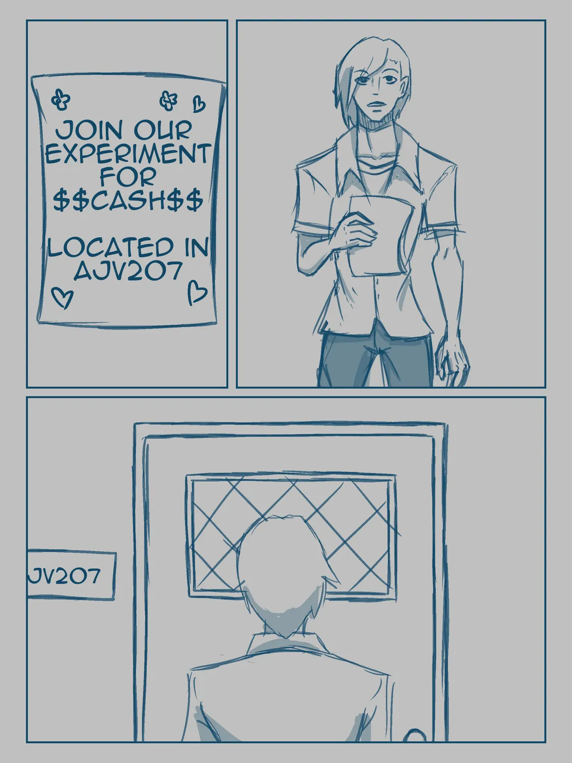 Experiment For Cash porno comics