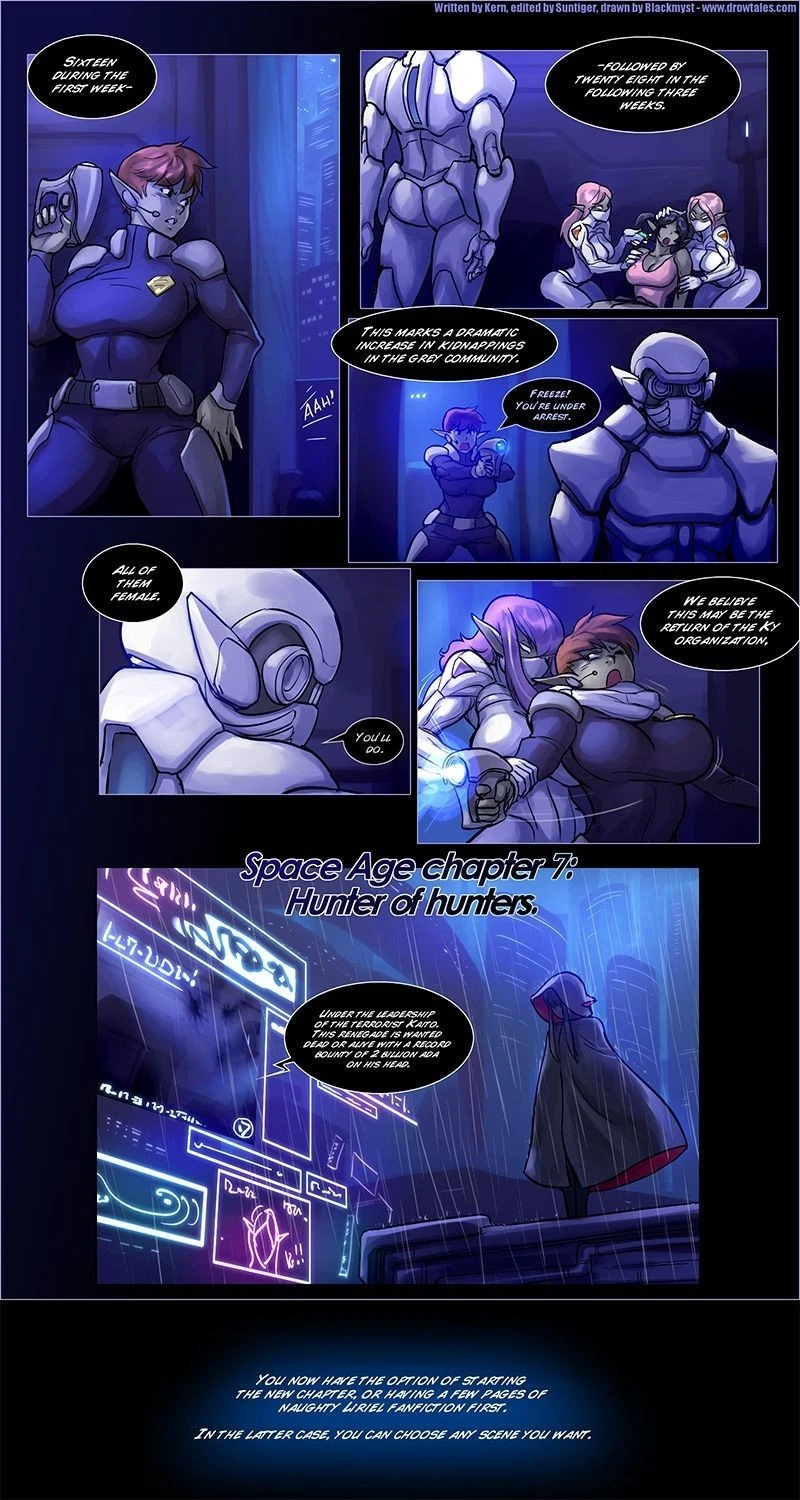 Drowtales - Space Age 7 porno comics