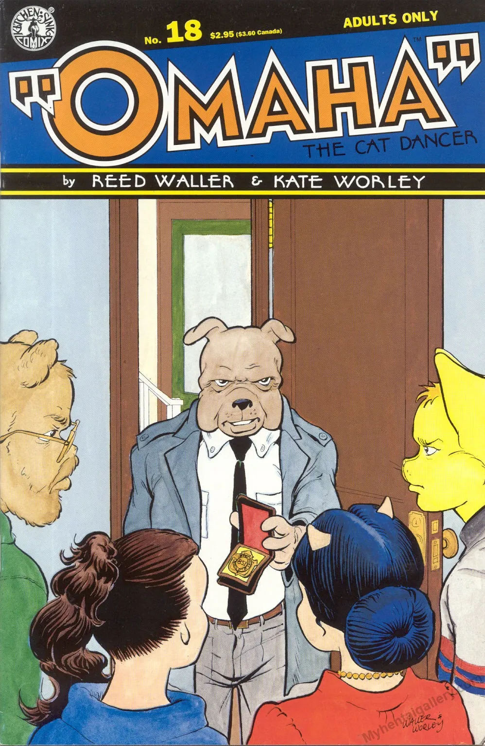 Omaha - The Cat Dancer 18 porno comics