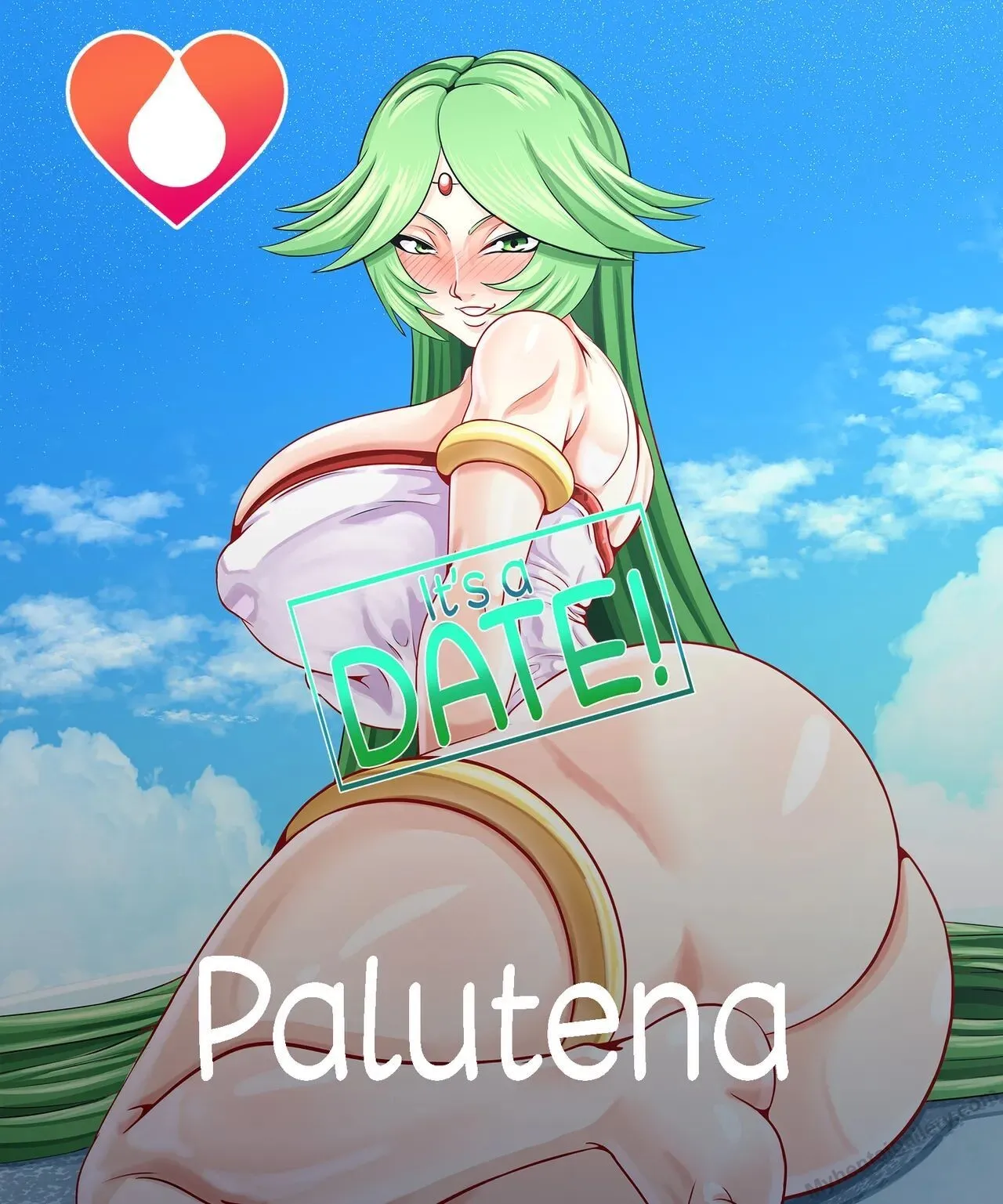 It's A Date! - Palutena porno comics Cover
