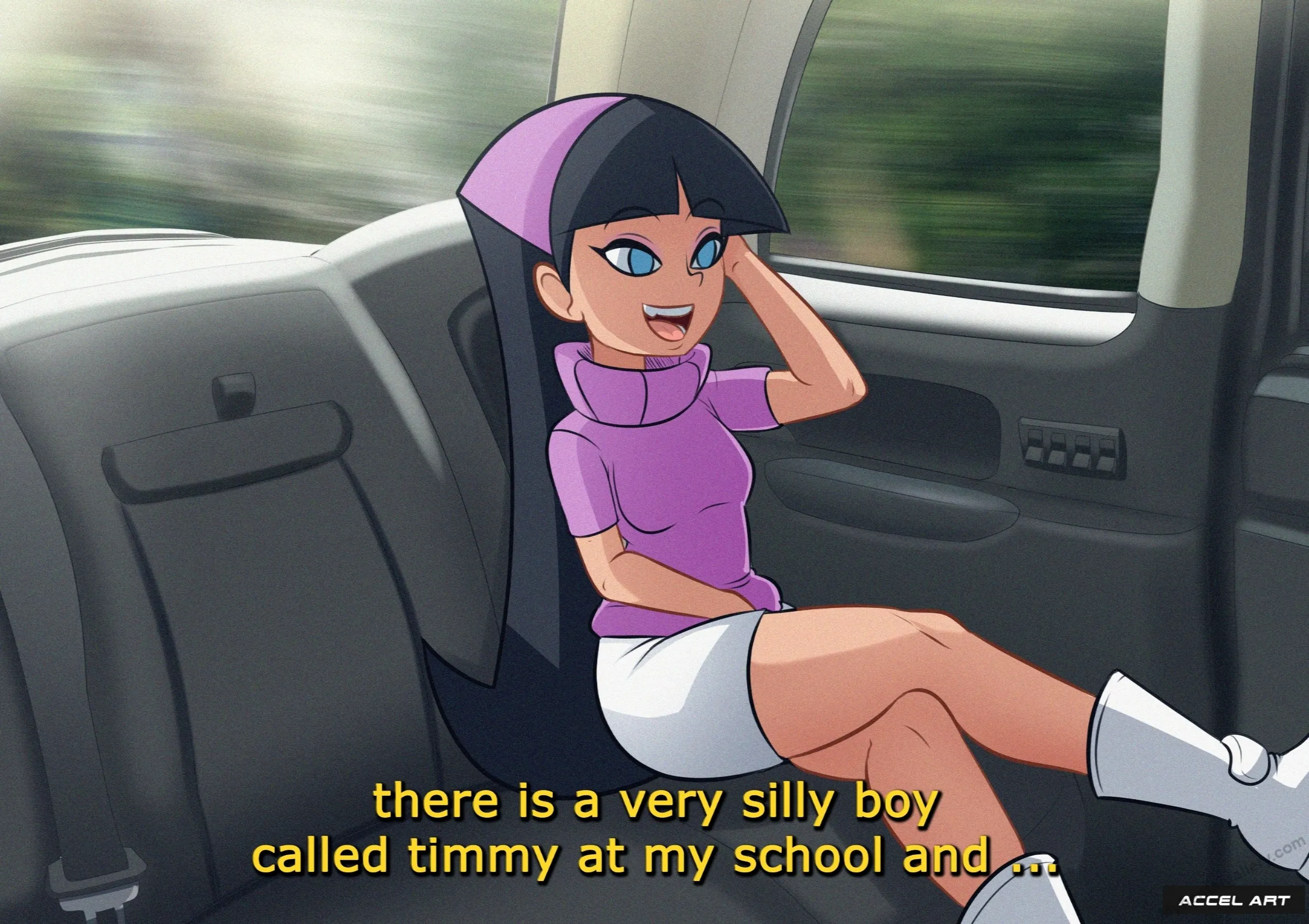 Waifu Taxi - Trixie Tang porno comics Cover