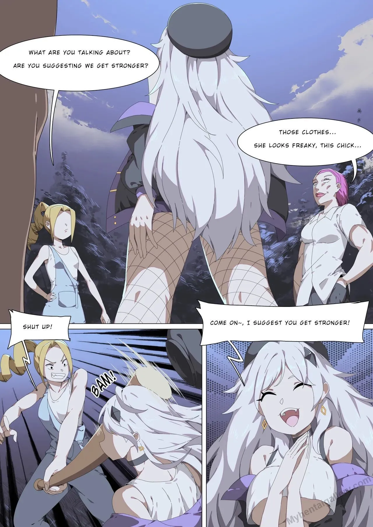 Werewolf Girl Academy 11 porno comics Cover