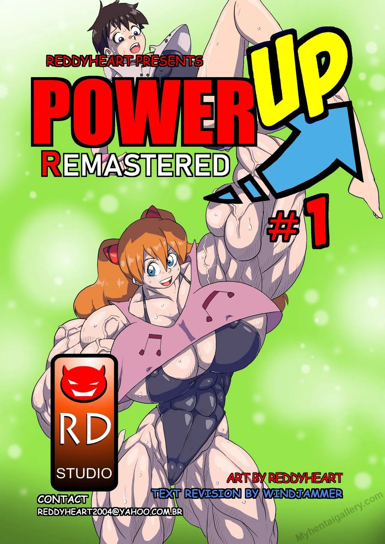 Power Up Remastered 1 porno comics Cover