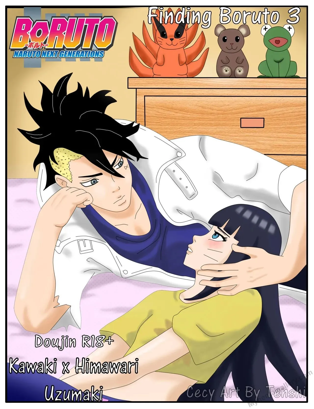 Finding Boruto 3 porno comics Cover