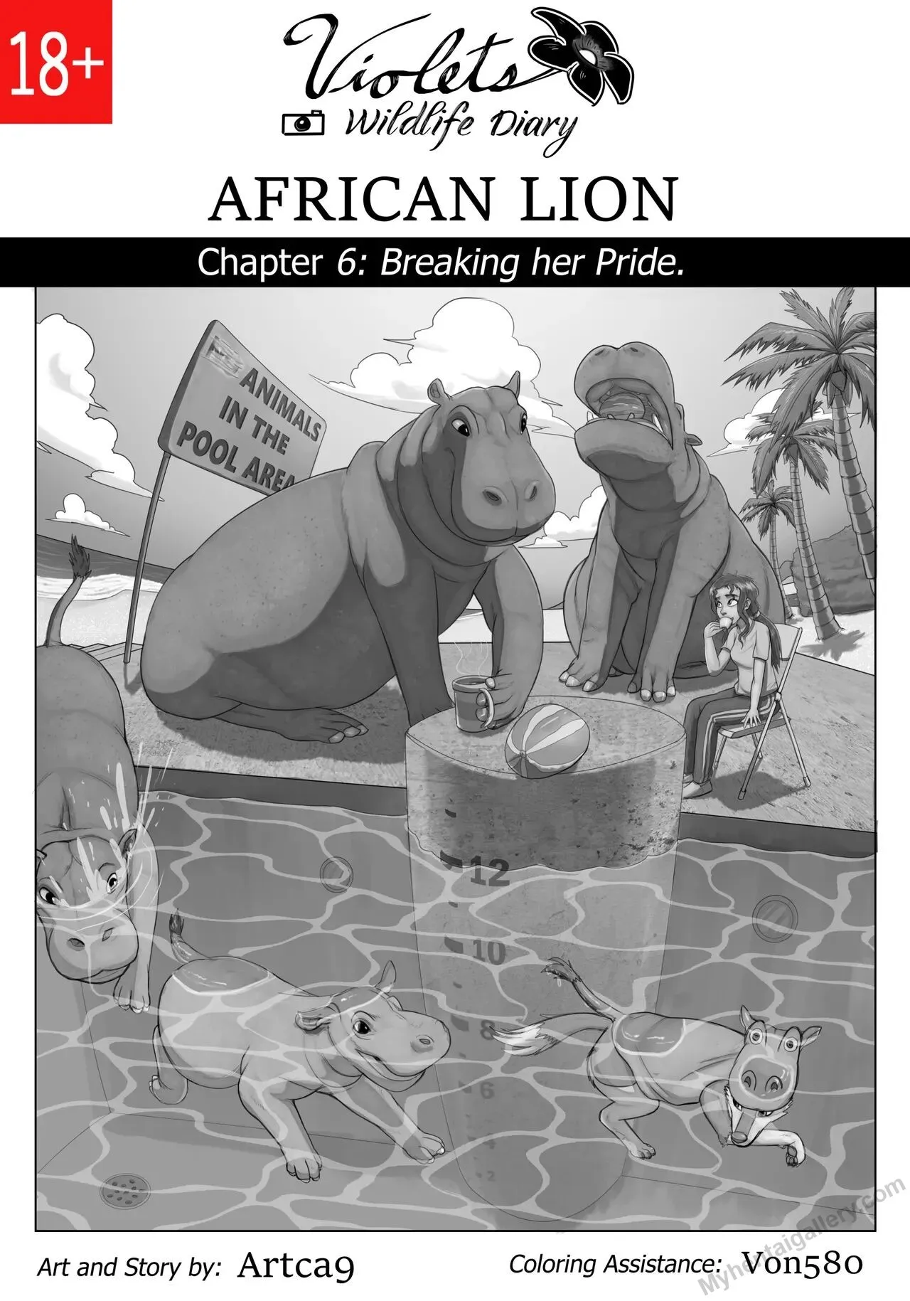 Violets Wildlife Diary 6 - Breaking Her Pride porno comics
