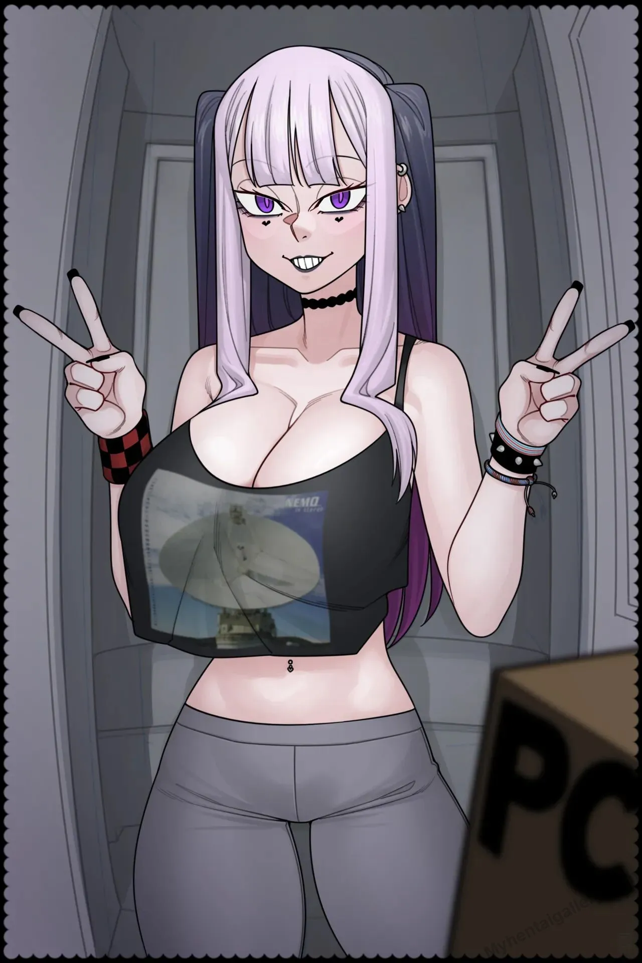 Eager-Chan porno comics Cover