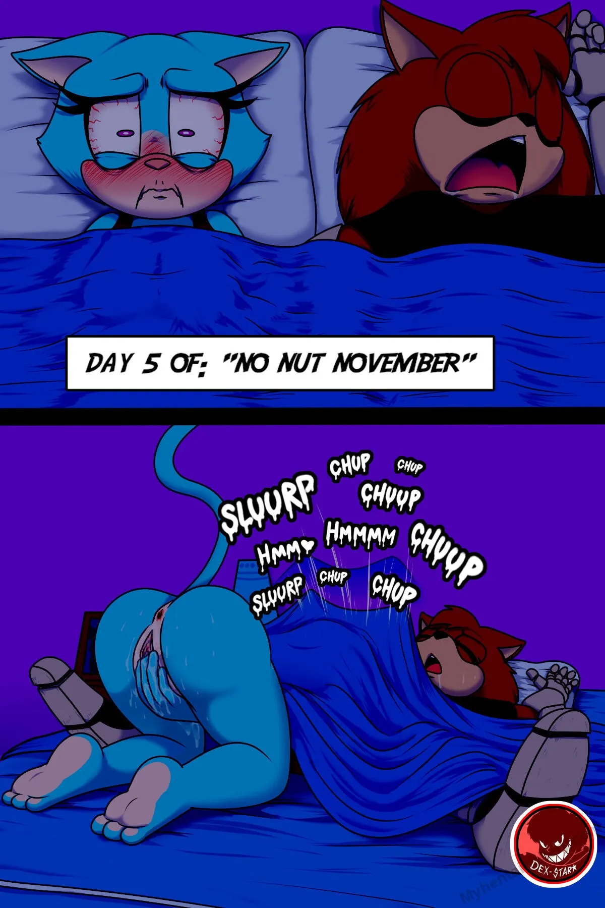 Failed No Nut November porno comics Cover
