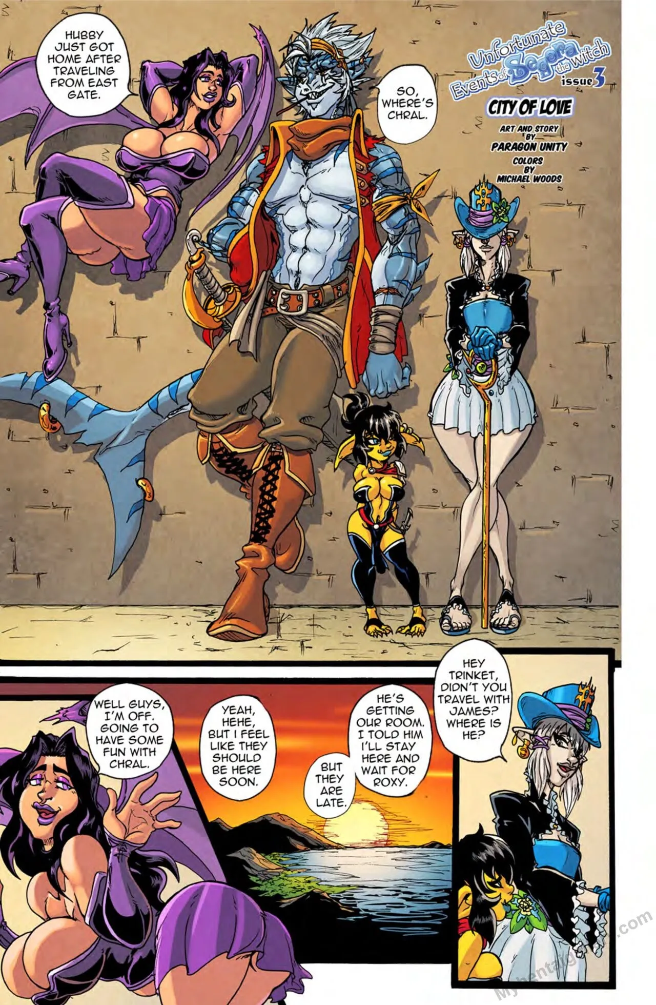 Unfortunate Events Of Segora The Witch 3 porno comics